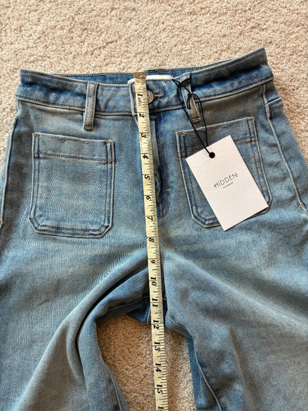 NWT Hidden Nori High-Rise Wide Leg Jeans Pants - Picture 10 of 12